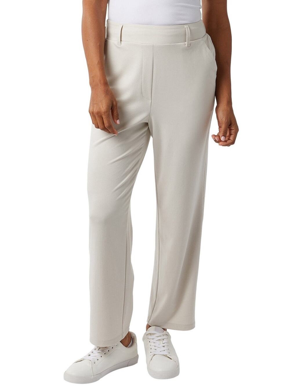 32 Degree’s Comfy Pull on Pants 4 way Stretch Cream Size XXL NWT